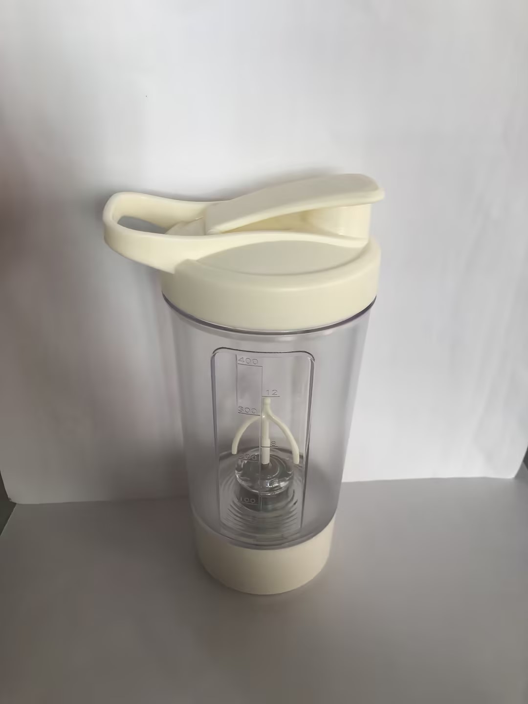 400ML 14oz Electric Protein Powder Mixing Cup Automatic Shaker Mixer Shake Bottle Milk Coffee Blender Kettle Fro Gym 1200mAh - Imagen 5