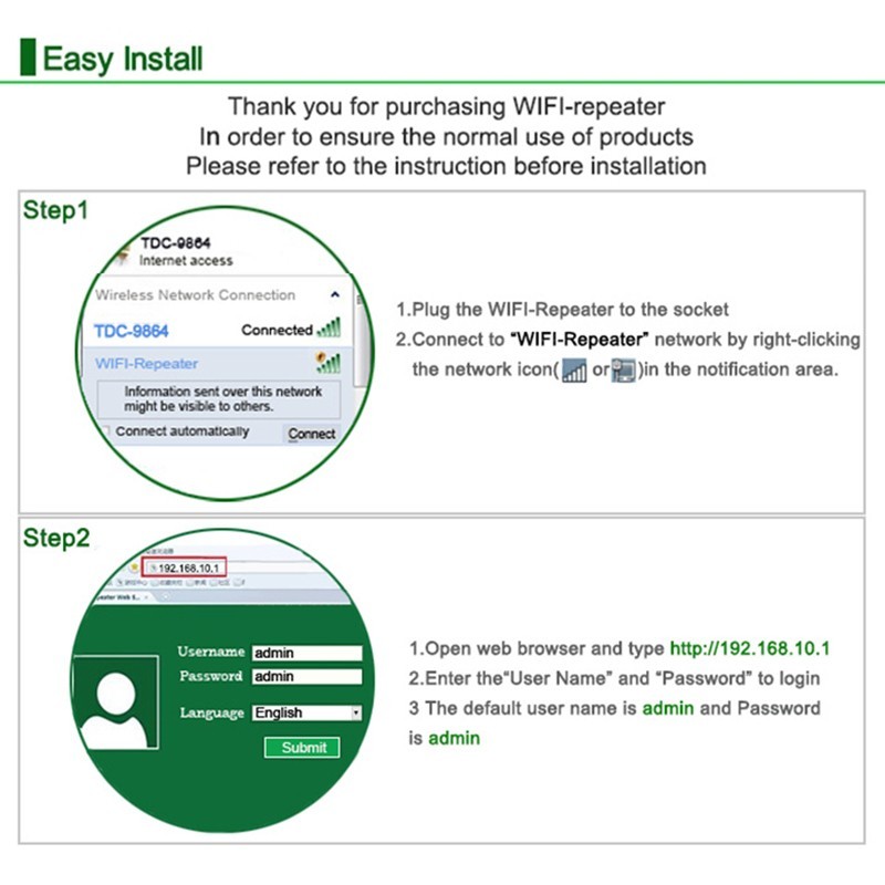 Wifi Repeater Wifi Signal Amplifier - Imagen 2