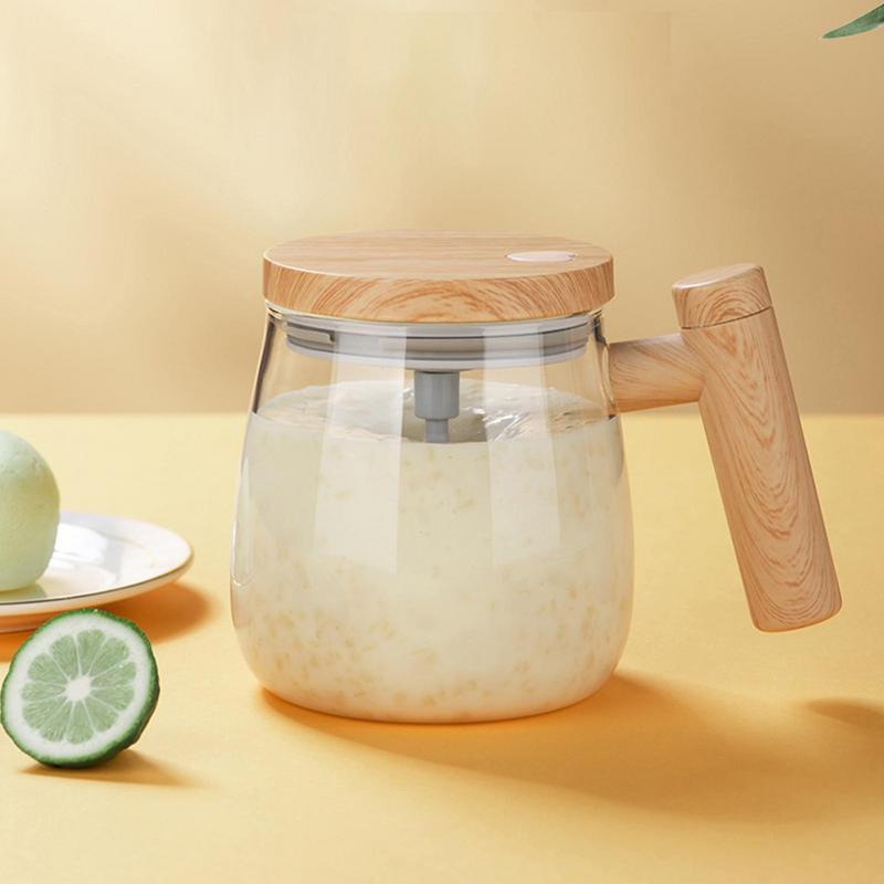400ML Self Stirring Coffee Mug Electric Mixing Glass Coffee CupHigh Speed Fast Automatic Coffee Cup For Gyms Dining Room Kitchen Gadgets - Imagen 9