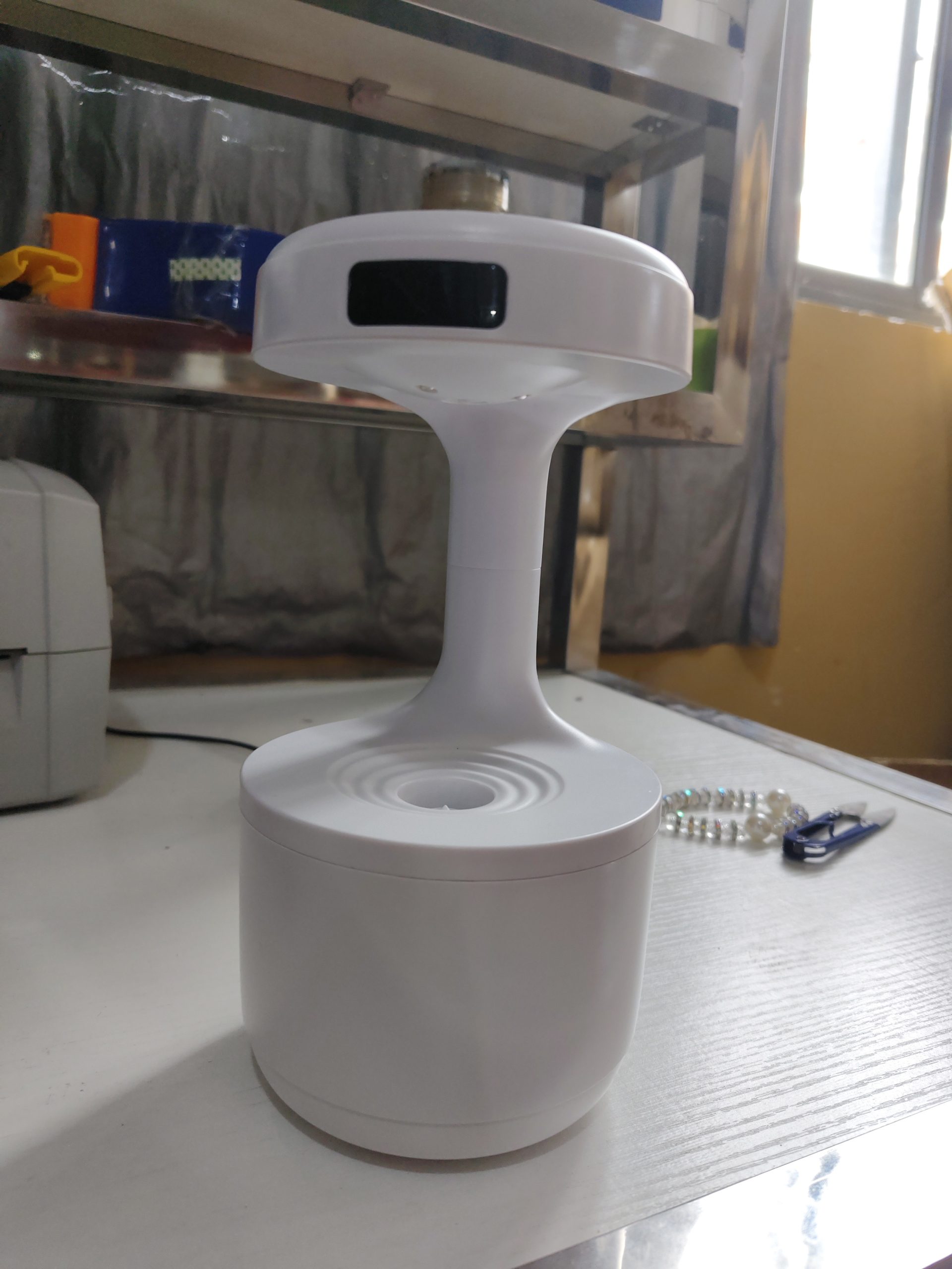 Anti-gravity Air Humidifier Mute Countercurrent Humidifier Levitating Water Drops Cool Mist Maker Fogger Relieve Fatigue - Imagen 7