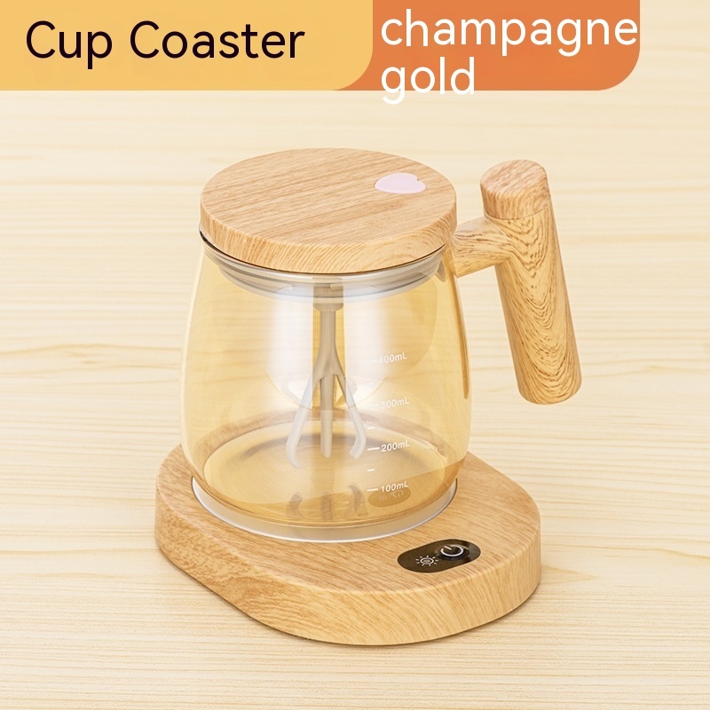 400ML Self Stirring Coffee Mug Electric Mixing Glass Coffee CupHigh Speed Fast Automatic Coffee Cup For Gyms Dining Room Kitchen Gadgets - Imagen 6