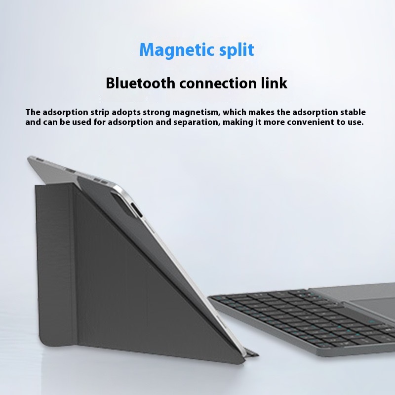 Wireless Bluetooth Folding Keyboard Phablet With Keyboard - Imagen 4