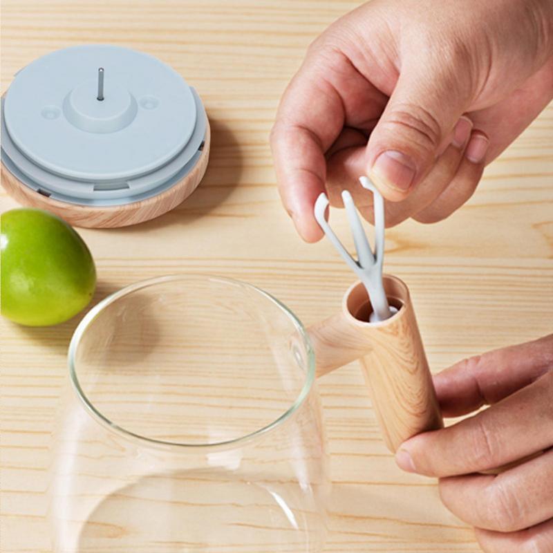 400ML Self Stirring Coffee Mug Electric Mixing Glass Coffee CupHigh Speed Fast Automatic Coffee Cup For Gyms Dining Room Kitchen Gadgets - Imagen 7